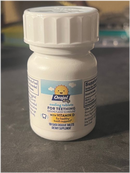 CoolBite Teething Relief Tablets