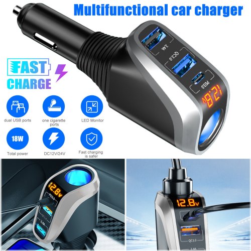 PowerHub Triple Charger Adapter