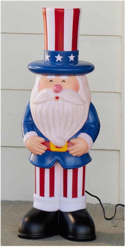 Americana Freedom Festive Lawn Ornament