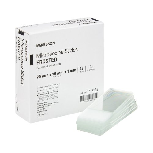 ClearVue Glass Microscope Slides - Pack of 72