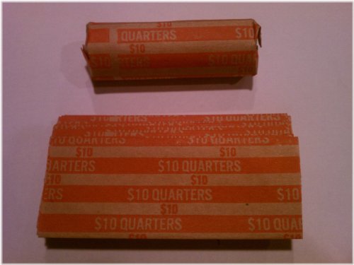 Flat Quarter Coin Tubes