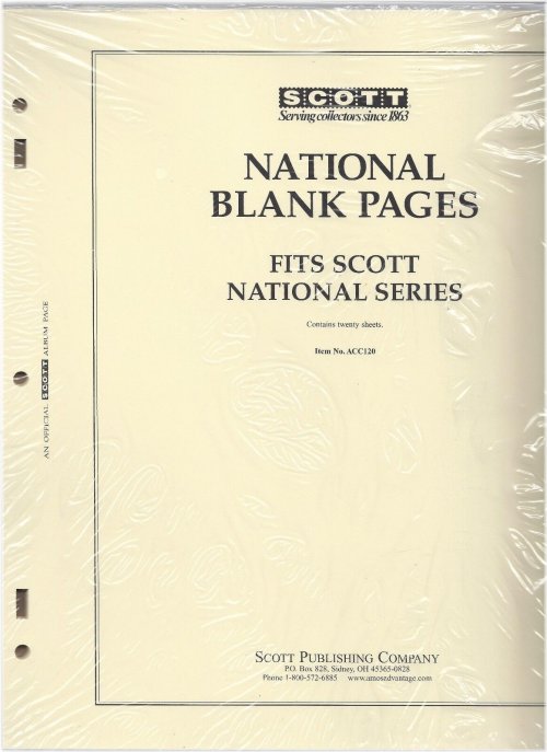 National Blank Pages Pack