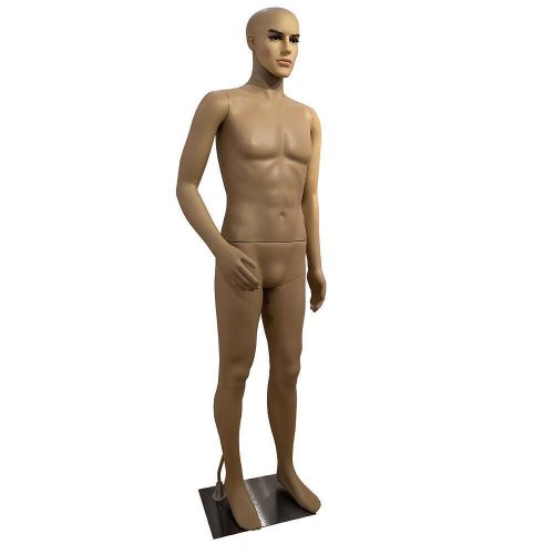 Professional Male Mannequin with Stand - 6FT Realistic Design