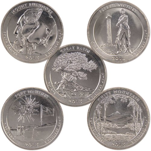 National Park Quarter Set