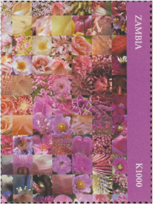 Zambia Princess Diana Millenium Stamp Set