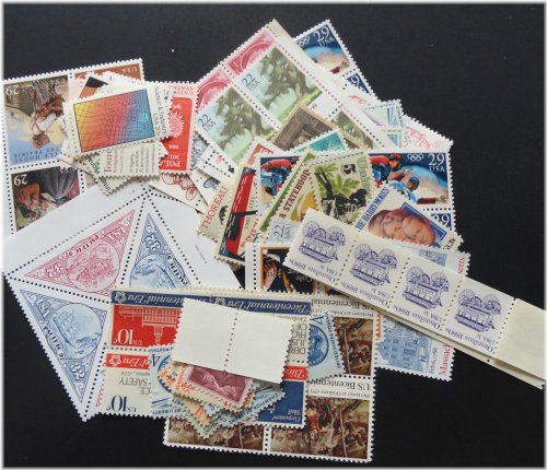 Stars and Stripes Stamp Collection