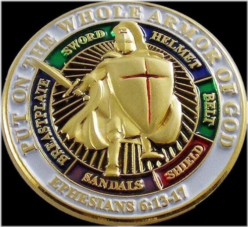 Ephesians Shield Pin