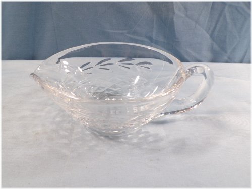 Crystal Clear Elegance Gravy Boat