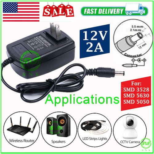 Universal 12V Power Adapter for LED Lighting