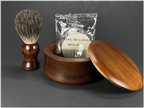 Rustic Shaving Kit