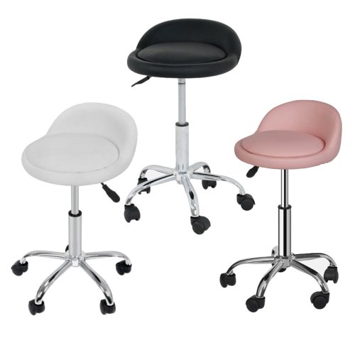 Hydraulic Spa Stool with Adjustable Backrest