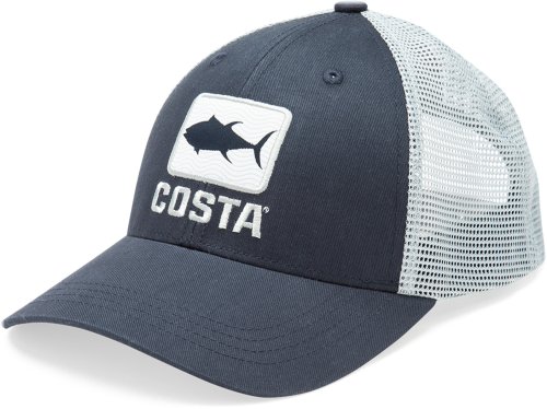 Blue Tuna Waves Trucker Hat