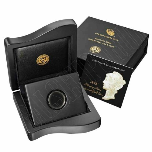 Centennial Gold Coin Set Box with COA (No Coin)