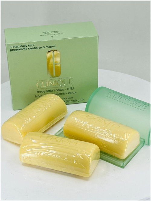 Gentle Skin Soaps with Tray by CLINIQUE