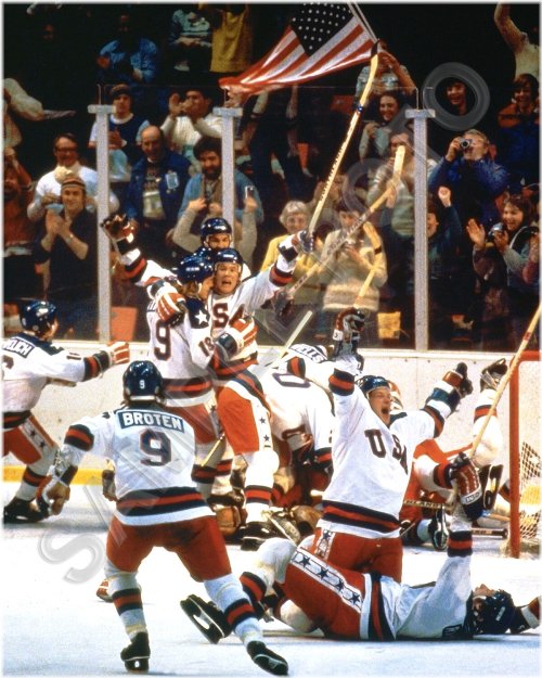 Golden Memories: The Miracle on Ice Photo