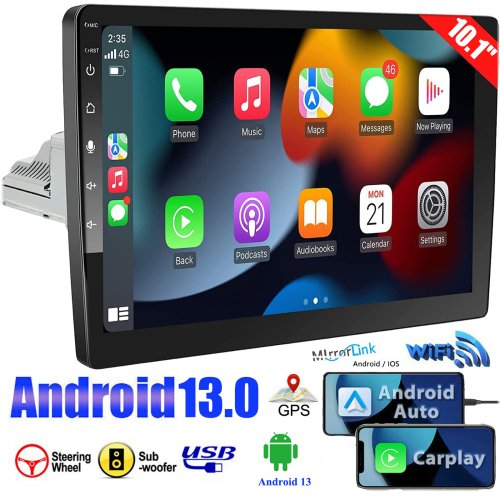 Android Touch Screen Car Stereo with GPS and Carplay
