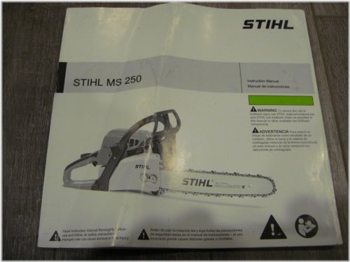 Chainsaw Operator's Guide for the STIHL MS250