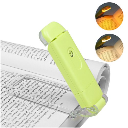 AmberGlow Reading Light - Adjustable Brightness & Rechargeable