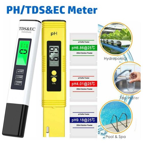Plant Health Monitor: Digital Water Tester for Optimal Growth