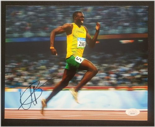 Bolt's Olympic Legacy 8x10 Signed Memorabilia