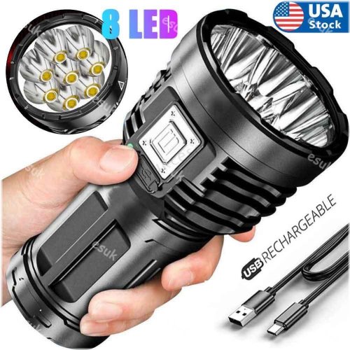 NightGuard Rechargeable LED Flashlight