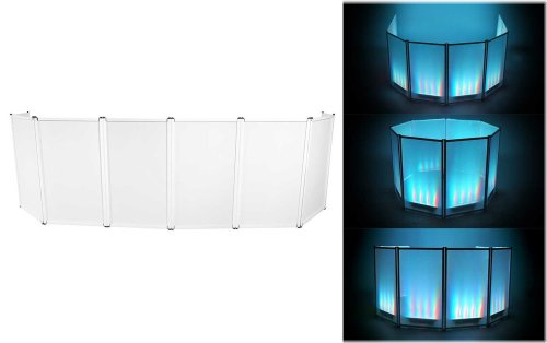 ClubPro Event Screen Set: 8-Panel Metal Frame with Bag and Scrim