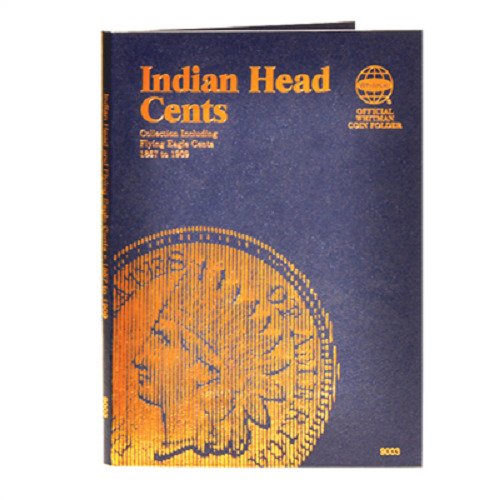 Indian Head Cent 1857-1909 Whitman Blue Coin Folder