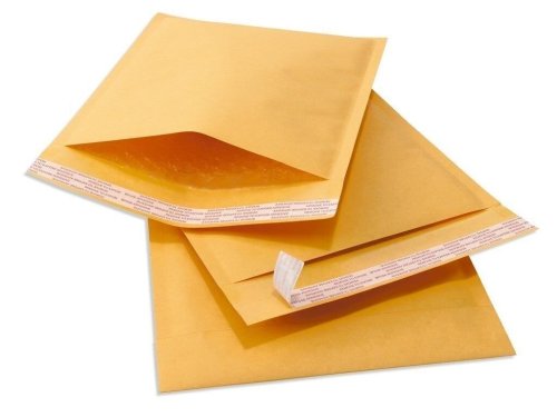 Kraft Bubble Padded Shipping Envelopes - Pack of 100 (8.5"x12")