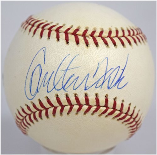 Carlton Fisk Autographed Baseball (MLB Authenticated)