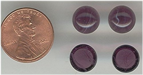 Amethyst Vintage Glass Marbles