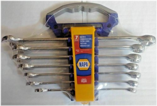 Long Reach Metric Wrench Set with Full Polish Finish