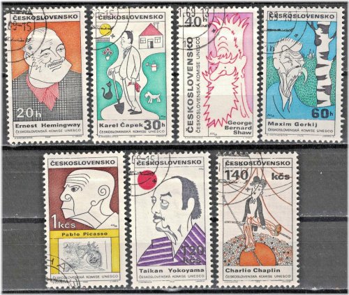 Czech Cultural Icons Stamp Set