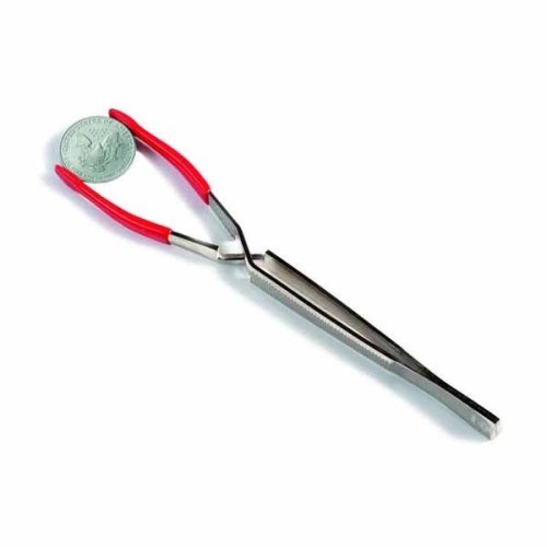 EasyGrip Plastic Coated Coin Tongs by Lighthouse