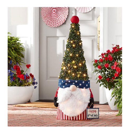 Evergreen Gnome Glow Tree