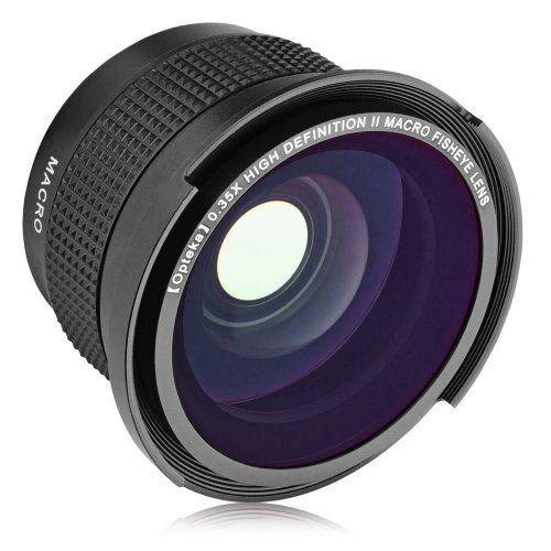 Fisheye Lens by Opteka for Sony E Mount Alpha Mirrorless Cameras