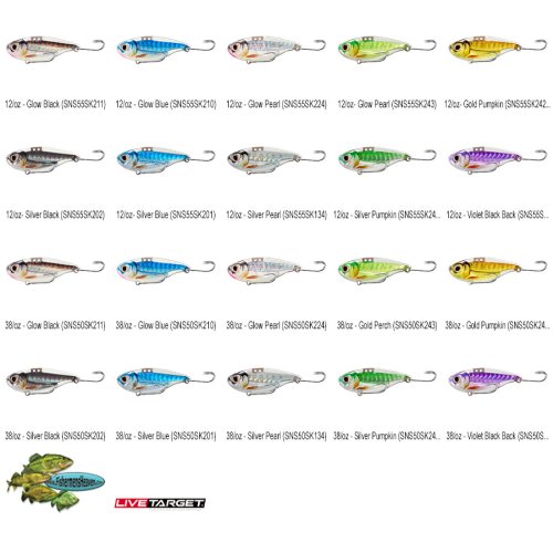 Sonic Shad Blade Assortment