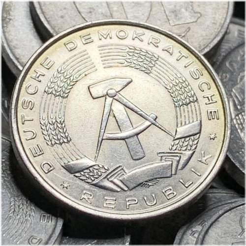 East German Aluminum Pfennig Coins Set