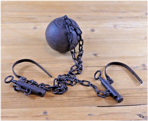 Leavenworth Iron Shackles