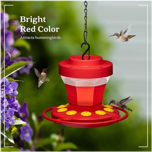 Flower Haven Hummingbird Feeder