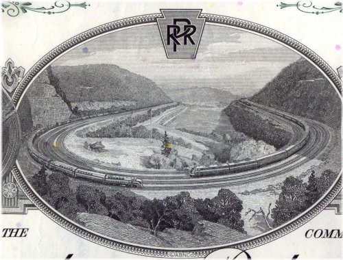 Horseshoe Curve Stock Certificate Set