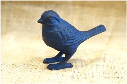 Blue Bird Iron Art Sculpture