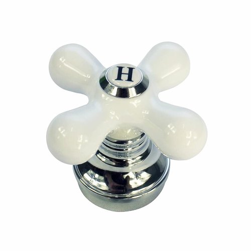 Cross-Arm Porcelain Faucet Set