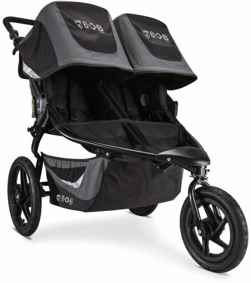 Graphite Black Duallie 3.0 - The Ultimate Baby Stroller for Style and Comfort