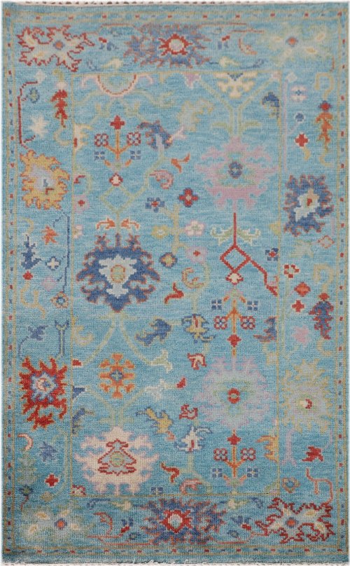 Serenity Blooms Oriental Rug