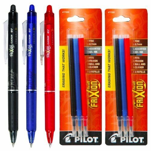 EraseWrite Gel Pen Set