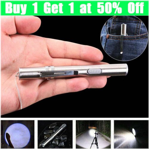 Stainless Steel Pen Light