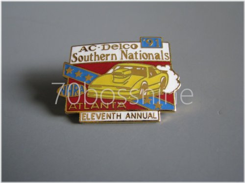Southern Nationals Atlanta Drag Racing Event Hat Pin