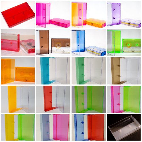 Colorful Cassette Cases