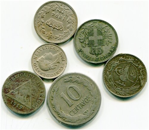 Vintage World Coin Assortment (Lot of 6)