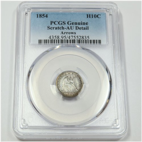 Silver Arrows Seated Liberty Half Dime